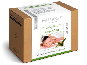 Świeca do masażu BALSAMIQUE ZIELONA HERBATA 170g