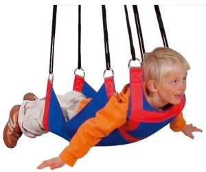 LATAJĄCA HUŚTAWKA PODWIESZENIE