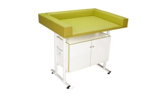 Stolik do badań niemowląt z szafką