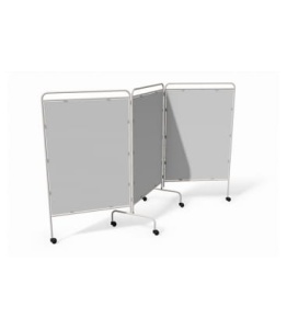 Parawan metalowy III z płytą PCV