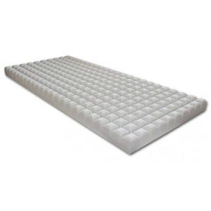 Materac przeciwodleżynowy gofrowany 198 x 90 x 10 cm w pokrowcu
