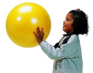 PIŁKA SOFFY MIĘKKA 45CM GYMNIC